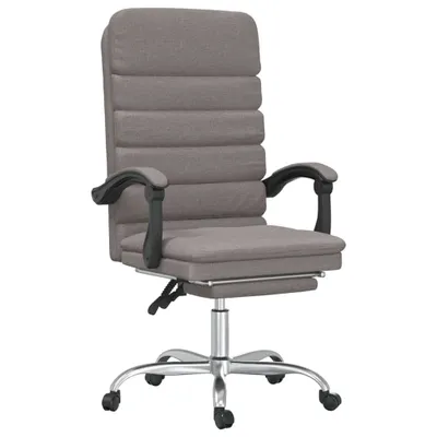 Produktbild von Bürostuhl mit Massagefunktion Taupe Stoff