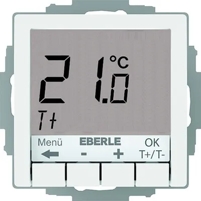 Produktbild von Eberle Controls UP-Thermostat UTE4100R-RAL9010-G55 527815455504