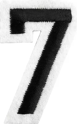 Zahlen Aufbügler 7