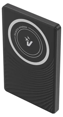 Produktbild von VulTech Power Bank VPB-MG5, 5000 mAh, MagSafe, PD 20W, kabelloses Laden 15W, Typ-C, LCD-Anzeige, Schwarz
