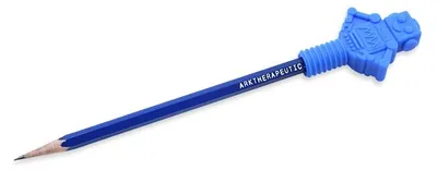 Image de Ark Therapeutics RoboChew : capuchon de crayon à mâcher bleu XXT, jouet sensoriel