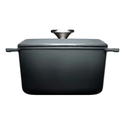 Produktbild von WOLL Bratentopf Iron Ø20cm 2,8l Carbon Grey, 2,8 l, Grau, Keramik, Gas, Halogen, Induktion, 20 cm, 110 mm, 4,72 kg
