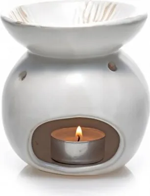 Produktbild von Duftlampe Relief (Schale fest) weiß