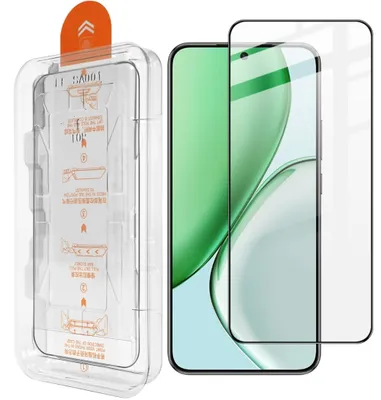 Immagine prodotto di Vetro protettivo Easy Install per Honor Magic 8 Lite - Guida all'installazione - Vetro temperato 9H