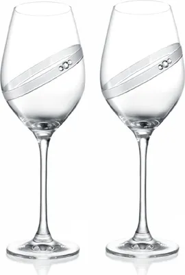 Obrázok produktu pre B.Bohemian Poháre na víno SPARKLING RING 360 ml 2ks