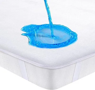 Produktbild von Famanu Matratzenauflage 140 x 200 cm - Waschbare, wasserfeste Matratzenauflage für Kinder