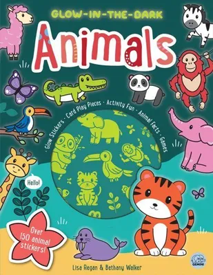 Produktbild von Glow-in-the-Dark Animals Sticker Activity