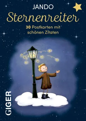 Produktbild von Jando: Grusskarten Sternenreiter