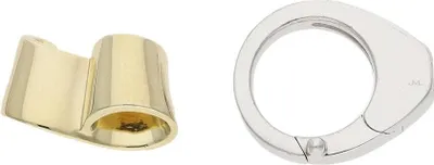 Produktbild von JuwelmaLux Perlenschließe 925/000 Sterling Silber teils vergoldet JL30-09-4167