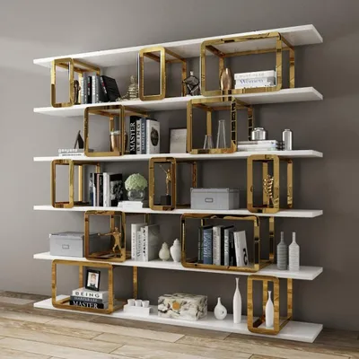 Produktbild von Designer Schrank Trenn Wand Regale Wohn Zimmer Schränke System Büro Möbel Neu