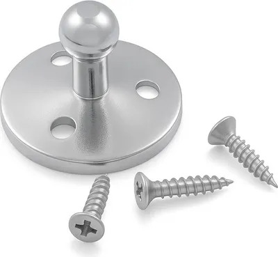 Produktbild von Gasdruckfeder Halterung Platte Befestigung Anbauteile für 10mm Kugelpfanne 47mm x 32mm bis 500N