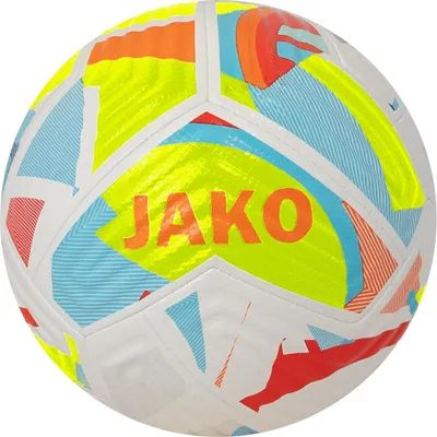 Produktbild von Jako Trainingsball Flow - weiß/neongelb/orange, Größe:4