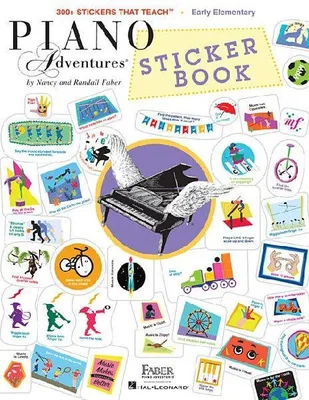 Produktbild von Piano Adventures Sticker Book