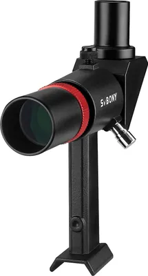 Produktbild von Svbony SV182 Finder Scope for Telescope, Finder Scope 6x30, Image Calibration Optical Right Angle, FMC 2 Element Achromatic, with Single Crosshair Reticle, for Astronomy (Hledáček pro dalekohled 6x30)