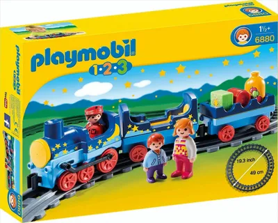 Produktbild von PLAYMOBIL 6880 - Sternchenbahn mit Schienenkreis