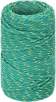 Produktbild von vidaXL Bootsseil Grün 2 mm 25 m Polypropylen