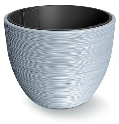 Zdjęcie produktu dla Doniczka FURU z wkładem 56,9 cm - Kolor: jasnoszary