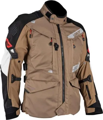 Produktbild von Leatt ADV Multitour 7.5 wasserdichte Textiljacke, braun/schwarz, XL