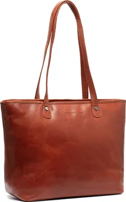 Produktbild von The Chesterfield Brand Schultertasche mit Laptopfach Astano Shopper Cognac braun