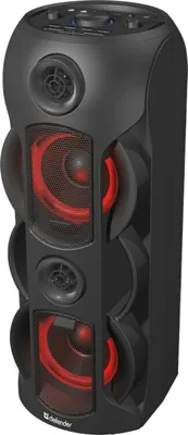 Zdjęcie produktu dla Głośnik Defender G78 Bluetooth 70W MP3/FM/SD/USB/AUX/TWS/LED KARAOKE czarny PILOT