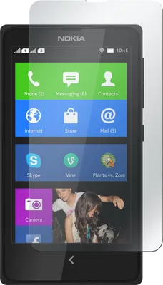 Produktbild von 2er-Pack PhoneNatic Displayschutzfolien matt  kompatibel mit  Nokia Lumia 630