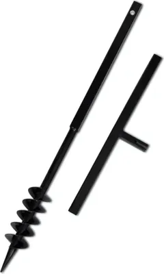 Obrázek produktu pro vidaXL Zemní vrták s rukojetí 80 mm Prodlužovací trubka 9 m
