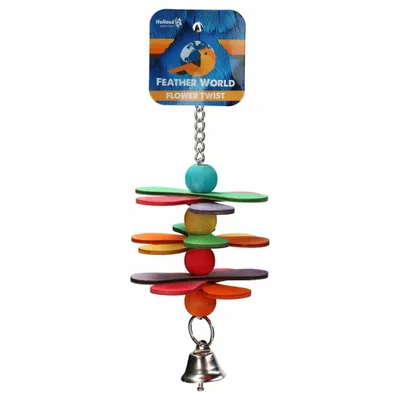Produktbild von Feather World Vogelspielzeug Flower twist