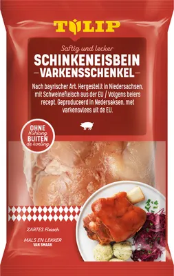 Produktbild von TULIP 600g Surstelze Schinkeneisbein Gegart Vakuumverpackt gepökelt Schweinehaxe Schwarte