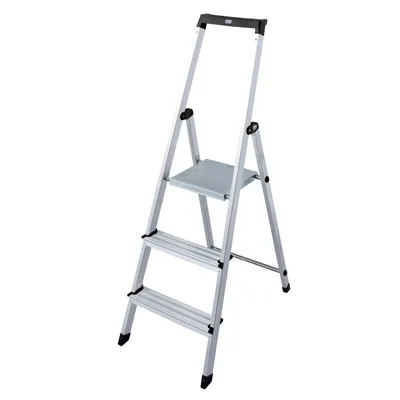 Produktbild von Krause Solidy Klappleiter Silber