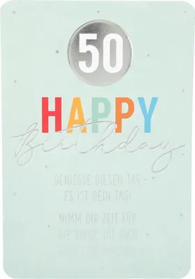 Produktbild von Klappkarte Kunterbunt Motiv 54, Depesche