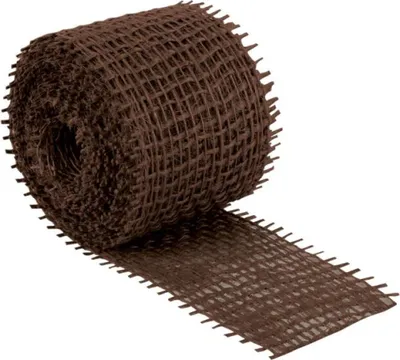 Obrázek produktu pro Jutový dekorační pásek - 3 m x 4 cm - Hnědá