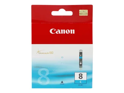 Produktbild von Canon CLI-8C Tinte Cyan, Cyan, 1 Stück(e), 790 Seiten