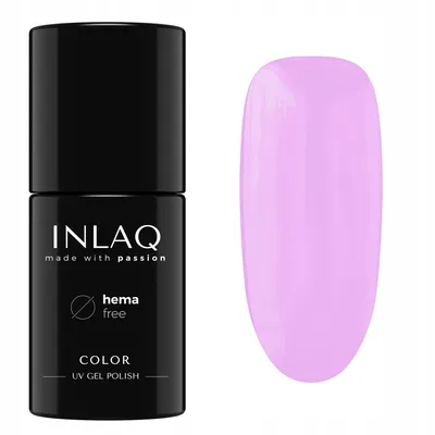 Zdjęcie produktu dla INLAQ Lakier Hybrydowy Lavender Light 6ml HEMA Free