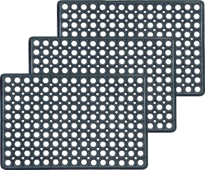 Image de Tapis de sol Astra pour l'extérieur PROFIL SETS Anthracite 40 x 60 cm