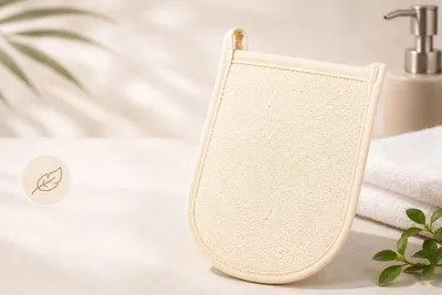 Image de Lot de deux gants exfoliants pour la douche Beauty Star