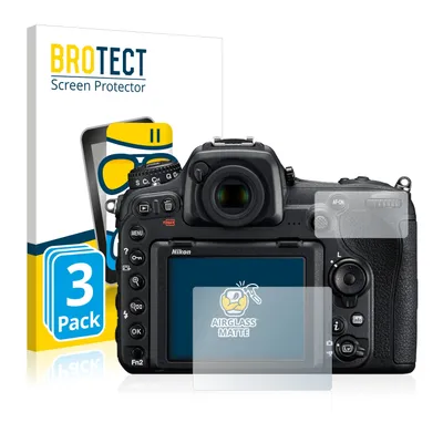Produktbild von 3x BROTECT Entspiegelungs Schutzglas für Nikon D500 Schutzfolie Panzer Folie Glas Display Schutz matt
