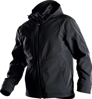 Produktbild von DASSY Softshelljacke GRAVITY Gr. XS schwarz