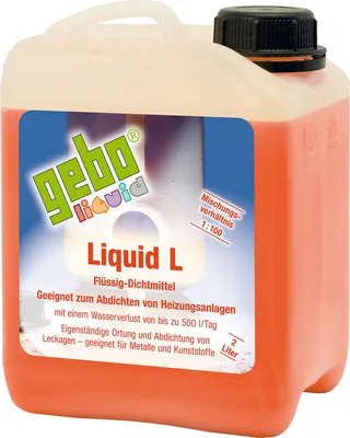 Produktbild von Gebo Liquid L 2l Dichtmittel Dichtungsmittel Flüssigdichtmittel Heizungsanlagen