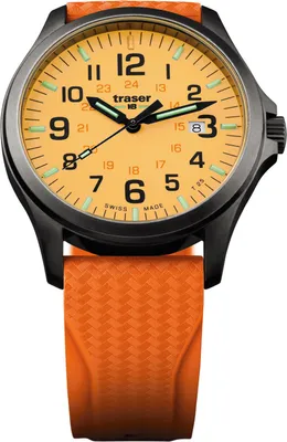 Produktbild von Traser Herrenuhr TS-107423 orange