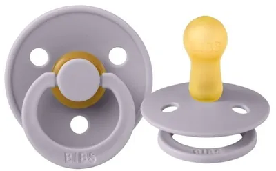 Obrázek produktu pro Kaučukový dudlík BIBS FOSSIL, 6 - 18 m, šedý