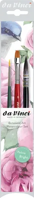 Pinselset da Vinci Botanical Art Watercolour Set 4216