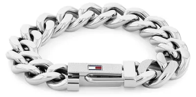 Produktbild von Tommy Hilfiger Jewelry Gliederarmband für Herren aus Edelstahl mit der Ikonische