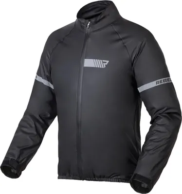 Produktbild von Rebelhorn Ocean Motorrad Regenjacke, schwarz, 2XL