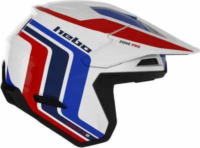 Produktbild von Hebo Htr F02 Zone Pro Racing Jethelm Weiß L Weiß L