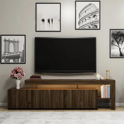 Produktbild von Skye Decor, Beliz - Walnut, TV-Schränke, Nussbaum, 192 x 53 x 37 cm