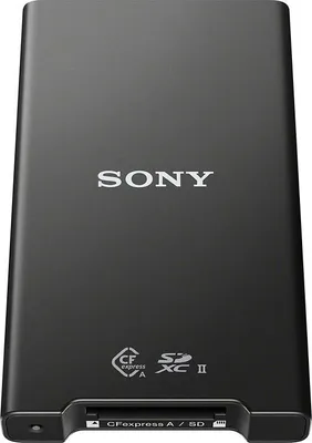 Image de Lecteur de cartes SONY CFexpress A/SD compatible USB 3.2 Gen2 (USB-C) noir MRWG2