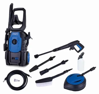 Immagine prodotto di Electric high pressure cleaner - Scheppach - HPC1600-Kit - 135 bar - 420L/h