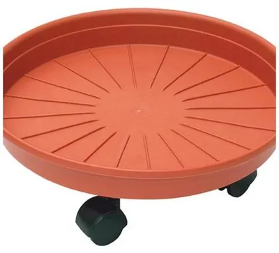 Obrázok produktu pre Podložka pod vázu s kolieskami, priemer 40 cm