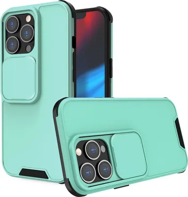 Produktbild von König Design Hülle kompatibel mit Apple iPhone 13 Kunststoff Soft Handyhülle - Handy Case Grün