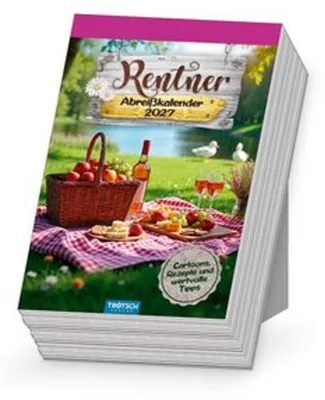 Produktbild von TRÖTSCH - Abreißkalender Rentner 2027